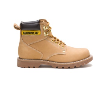 Caterpillar Work Boots South Africa Second Shift Orange - Cat Boots For Men - FJ9530182